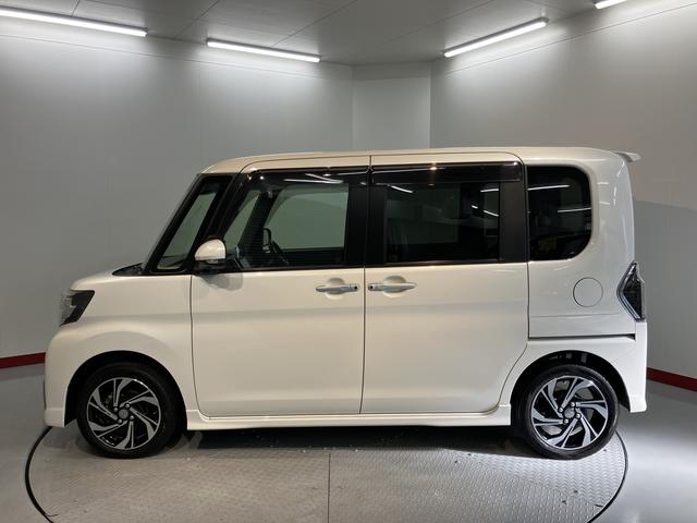 タントカスタムＲＳ　トップエディションＶＳ　ＳＡIII純正ナビ　パノラマモニター　フルセグＴＶ　ＣＤ　ＤＶＤ　ＵＳＢ　Ｂｌｕｅｔｏｏｔｈ　ＥＴＣ　両側電動スライドドア　前席シートヒーター　オートライト　ＬＥＤヘッドライト　アイドリングストップ　キーフリー（愛媛県）の中古車
