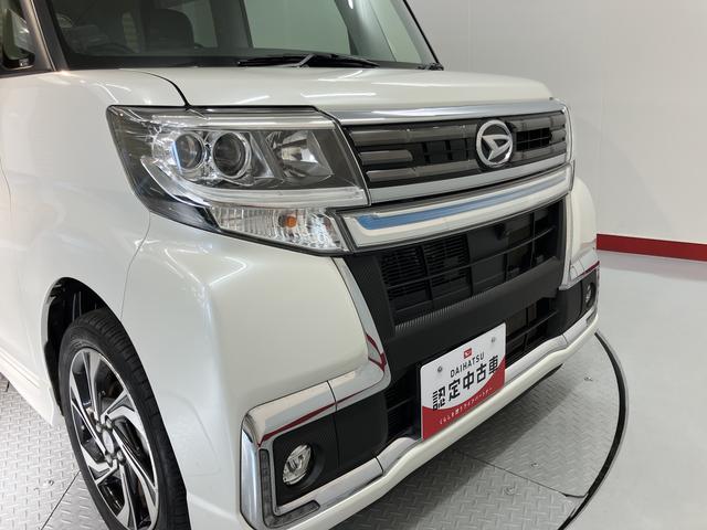 タントカスタムＲＳ　トップエディションＶＳ　ＳＡIII純正ナビ　パノラマモニター　フルセグＴＶ　ＣＤ　ＤＶＤ　ＵＳＢ　Ｂｌｕｅｔｏｏｔｈ　ＥＴＣ　両側電動スライドドア　前席シートヒーター　オートライト　ＬＥＤヘッドライト　アイドリングストップ　キーフリー（愛媛県）の中古車