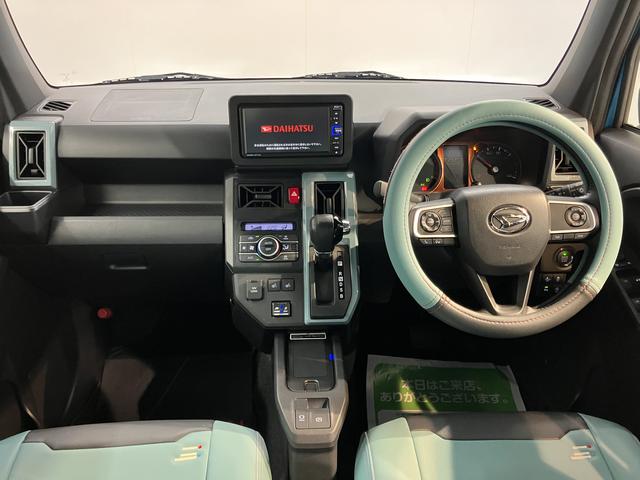 タフトＧターボ純正ナビ　バックモニター　フルセグＴＶ　ＣＤ　ＤＶＤ　ＵＳＢ　Ｂｌｕｅｔｏｏｔｈ　前席シートヒーター　クルーズコントロール　電動パーキング　オートライト　ＬＥＤヘッドライト　初音ミク仕様（愛媛県）の中古車