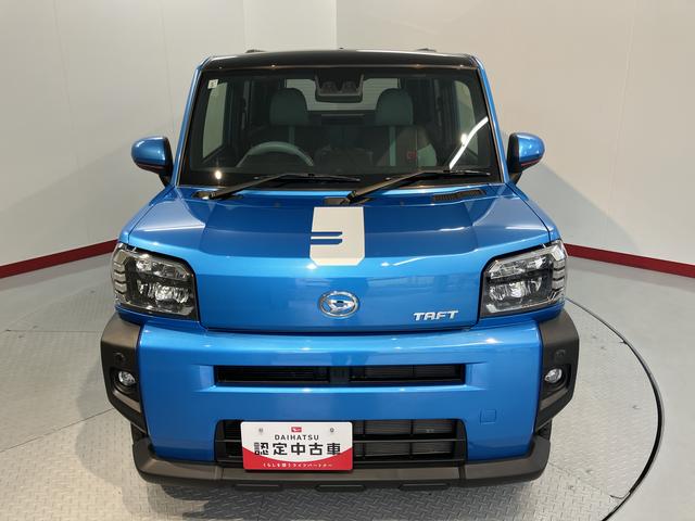 タフトＧターボ純正ナビ　バックモニター　フルセグＴＶ　ＣＤ　ＤＶＤ　ＵＳＢ　Ｂｌｕｅｔｏｏｔｈ　前席シートヒーター　クルーズコントロール　電動パーキング　オートライト　ＬＥＤヘッドライト　初音ミク仕様（愛媛県）の中古車