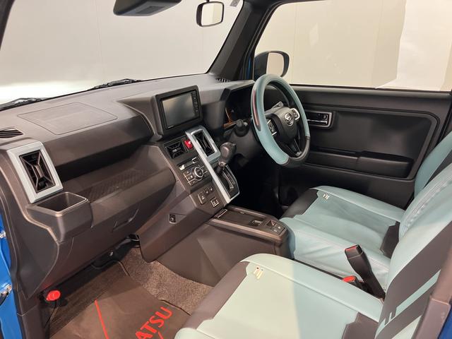 タフトＧターボ純正ナビ　バックモニター　フルセグＴＶ　ＣＤ　ＤＶＤ　ＵＳＢ　Ｂｌｕｅｔｏｏｔｈ　前席シートヒーター　クルーズコントロール　電動パーキング　オートライト　ＬＥＤヘッドライト　初音ミク仕様（愛媛県）の中古車