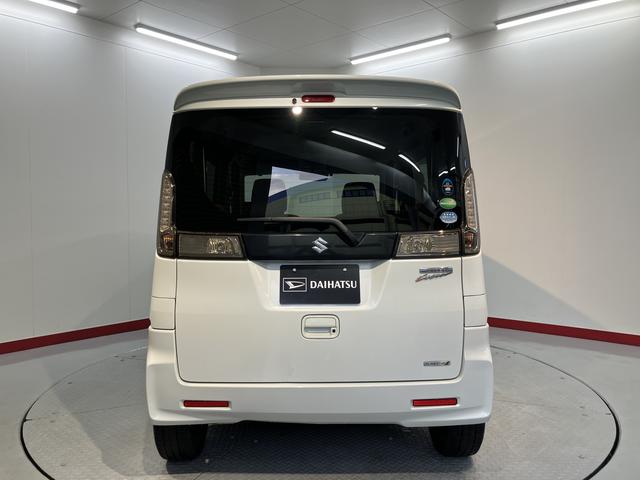 スペーシアカスタムＴＳプッシュスタート　両側電動スライドドア　アイドリングストップ　オートライト　ディスチャージヘッドライト　フロントフォグランプ　社外ＥＴＣ車載器　社外ナビ　ＣＤ　ＤＶＤ　フルセグＴＶ　ＳＤ　ＵＳＢ（愛媛県）の中古車