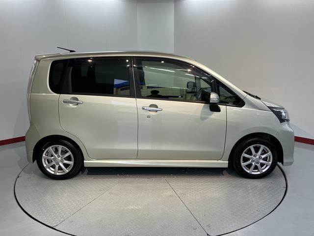 ムーヴカスタム　Ｘリミテッド純正ナビ　バックモニター　ワンセグＴＶ　ＣＤ　ＵＳＢ　オートライト　ＬＥＤヘッドライト　プッシュスタート　アイドリングストップ　電動格納ドアミラー　キーフリーシステム　純正アルミホイール（愛媛県）の中古車