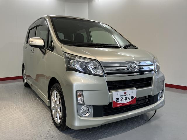 ムーヴカスタム　Ｘリミテッド純正ナビ　バックモニター　ワンセグＴＶ　ＣＤ　ＵＳＢ　オートライト　ＬＥＤヘッドライト　プッシュスタート　アイドリングストップ　電動格納ドアミラー　キーフリーシステム　純正アルミホイール（愛媛県）の中古車