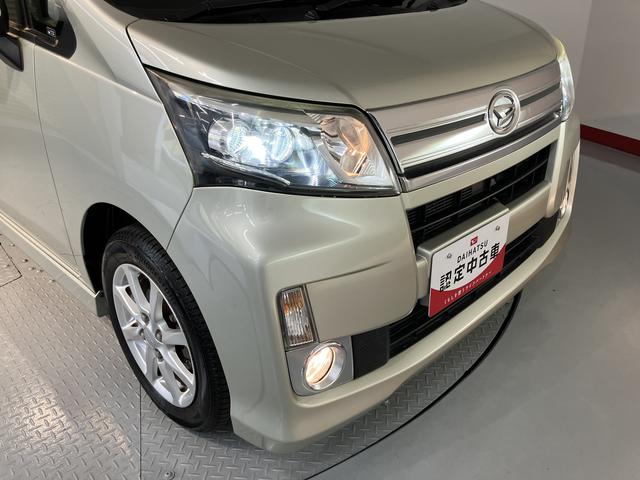 ムーヴカスタム　Ｘリミテッド純正ナビ　バックモニター　ワンセグＴＶ　ＣＤ　ＵＳＢ　オートライト　ＬＥＤヘッドライト　プッシュスタート　アイドリングストップ　電動格納ドアミラー　キーフリーシステム　純正アルミホイール（愛媛県）の中古車