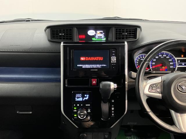 トールカスタムＧ　ターボ　ＳＡII純正ナビ　フルセグＴＶ　ＣＤ　ＤＶＤ　ＵＳＢ　Ｂｌｕｅｔｏｏｔｈ　ＥＴＣ　後席モニター　両側電動スライドドア　プッシュスタート　アイドリングストップ　オートライト　ＬＥＤヘッドライト　キーフリー（愛媛県）の中古車