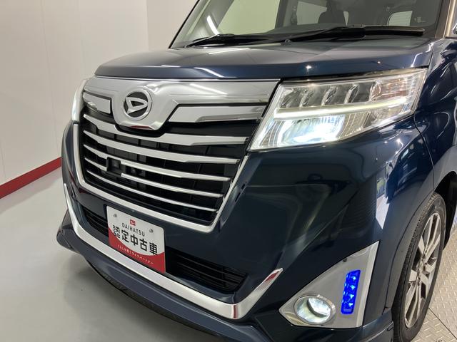 トールカスタムＧ　ターボ　ＳＡII純正ナビ　フルセグＴＶ　ＣＤ　ＤＶＤ　ＵＳＢ　Ｂｌｕｅｔｏｏｔｈ　ＥＴＣ　後席モニター　両側電動スライドドア　プッシュスタート　アイドリングストップ　オートライト　ＬＥＤヘッドライト　キーフリー（愛媛県）の中古車