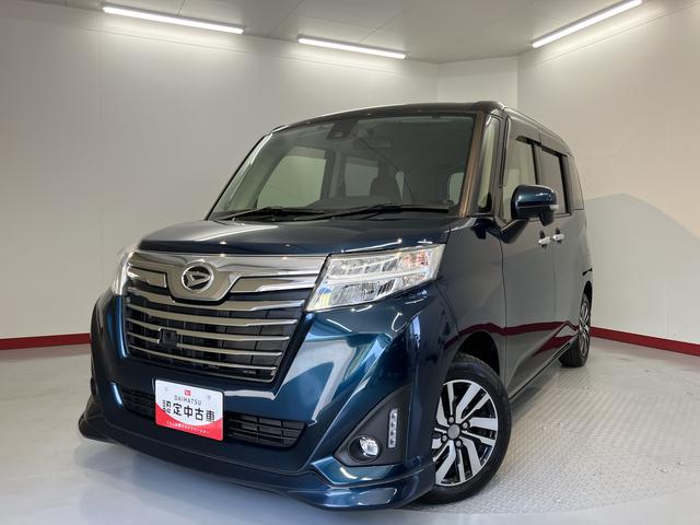 トールカスタムＧ　ＳＡII純正ナビ　バックモニター　フルセグＴＶ　ＣＤ　ＤＶＤ　ＵＳＢ　Ｂｌｕｅｔｏｏｔｈ　ＥＴＣ　両側電動スライドドア　オートクルーズコントロール　オートライト　ＬＥＤヘッドライト　電動格納ドアミラー（愛媛県）の中古車