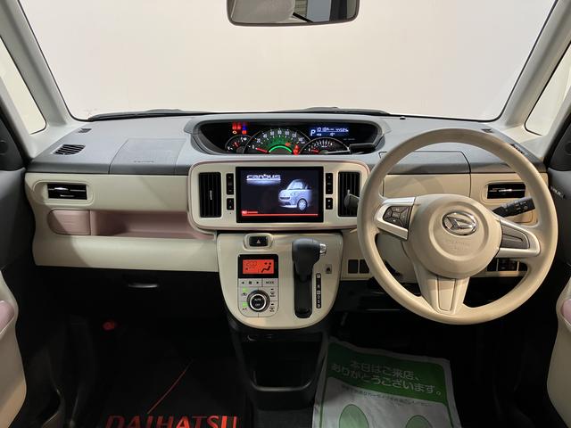 ムーヴキャンバスＧメイクアップリミテッド　ＳＡIII２ＷＤ　ベンチシート　オートライト　オートハイビーム　ＬＥＤヘッドライト　フロントフォグランプ　両側電動スライドドア　アイドリングストップ車　　プッシュスタート　純正メモリーナビ　ＣＤ　ＤＶＤ　ＵＳＢ（愛媛県）の中古車