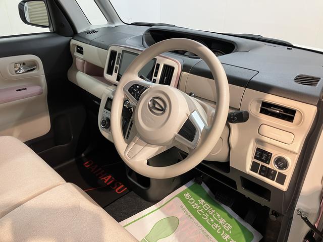 ムーヴキャンバスＧメイクアップリミテッド　ＳＡIII２ＷＤ　ベンチシート　オートライト　オートハイビーム　ＬＥＤヘッドライト　フロントフォグランプ　両側電動スライドドア　アイドリングストップ車　　プッシュスタート　純正メモリーナビ　ＣＤ　ＤＶＤ　ＵＳＢ（愛媛県）の中古車