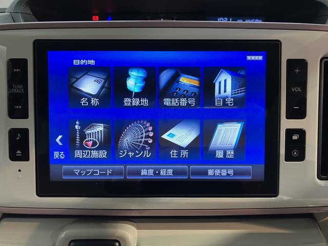 ムーヴキャンバスＧメイクアップリミテッド　ＳＡIII２ＷＤ　ベンチシート　オートライト　オートハイビーム　ＬＥＤヘッドライト　フロントフォグランプ　両側電動スライドドア　アイドリングストップ車　　プッシュスタート　純正メモリーナビ　ＣＤ　ＤＶＤ　ＵＳＢ（愛媛県）の中古車