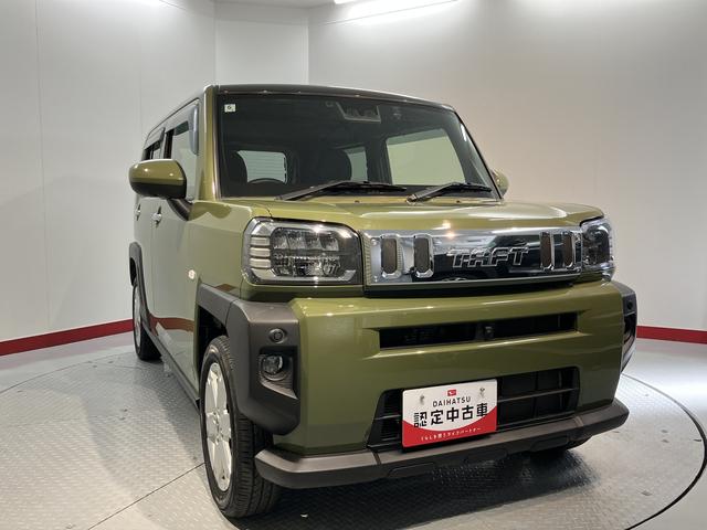 タフトG2WD オートライト アイドリングストップ車 LEDヘッドライト 電動パーキングブレーキ フォグランプ プッシュスタート オートブレーキホールド 前後ドライブレコーダー 純正メモリーナビ CD DVD(愛媛県)の中古車
