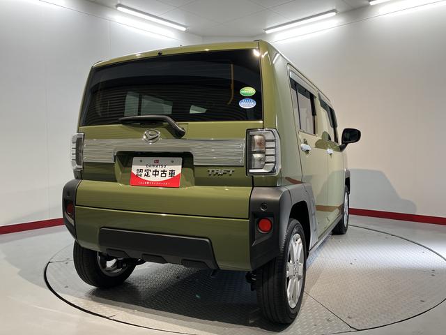 タフトG2WD オートライト アイドリングストップ車 LEDヘッドライト 電動パーキングブレーキ フォグランプ プッシュスタート オートブレーキホールド 前後ドライブレコーダー 純正メモリーナビ CD DVD(愛媛県)の中古車