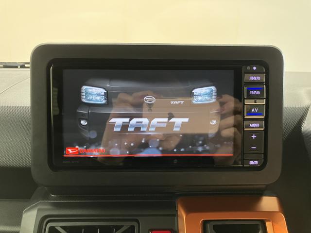 タフトG2WD オートライト アイドリングストップ車 LEDヘッドライト 電動パーキングブレーキ フォグランプ プッシュスタート オートブレーキホールド 前後ドライブレコーダー 純正メモリーナビ CD DVD(愛媛県)の中古車