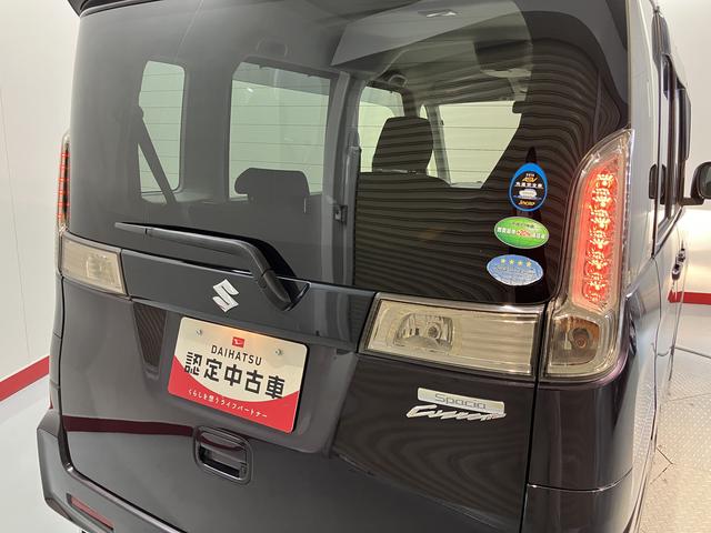 スペーシアカスタムＴＳ２ＷＤ　ベンチシート　オートライト　ディスチャージヘッドライト　フロントフォグランプ　アイドリングストップ車　両側電動スライドドア　社外メモリーナビ　ＣＤ　ＤＶＤ　ＵＳＢ　ワンセグＴＶ　ＥＴＣ車載器（愛媛県）の中古車