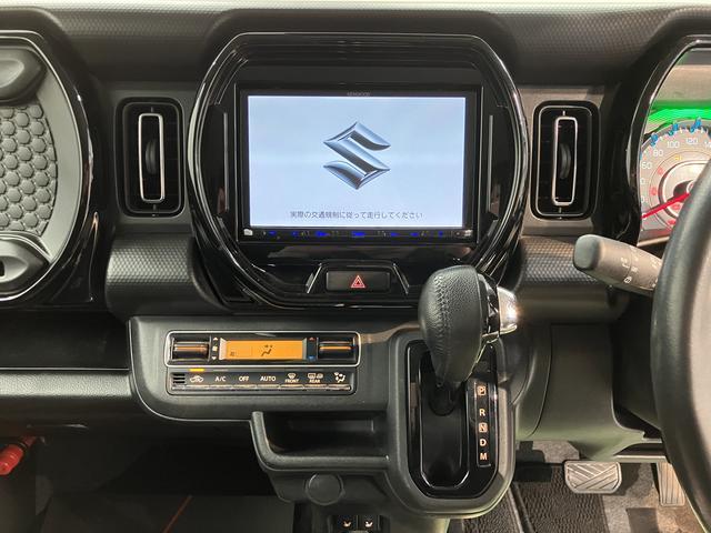 ハスラーハイブリッドＸターボ２ＷＤ　アイドリングストップ　オートライト　運転席・助手席シートヒーター　ＬＥＤヘッドライト　フロントフォグランプ　アダプティブクルーズコントロール　社外前後ドライブレコーダー　純正ナビ　ＣＤ　ＤＶＤ（愛媛県）の中古車