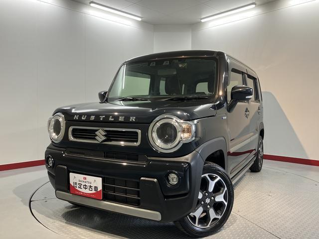 ハスラーハイブリッドＸターボ２ＷＤ　アイドリングストップ　オートライト　運転席・助手席シートヒーター　ＬＥＤヘッドライト　フロントフォグランプ　アダプティブクルーズコントロール　社外前後ドライブレコーダー　純正ナビ　ＣＤ　ＤＶＤ（愛媛県）の中古車