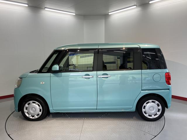 ムーヴキャンバスＸ　ＳＡII２ＷＤ　ＣＶＴ車　両側スライドドア　ＣＤ　ラジオ　プッシュスタート　アイドリングストップ　アイドリングストップ　オートライト　電動格納ドアミラー　キーフリーシステム（愛媛県）の中古車