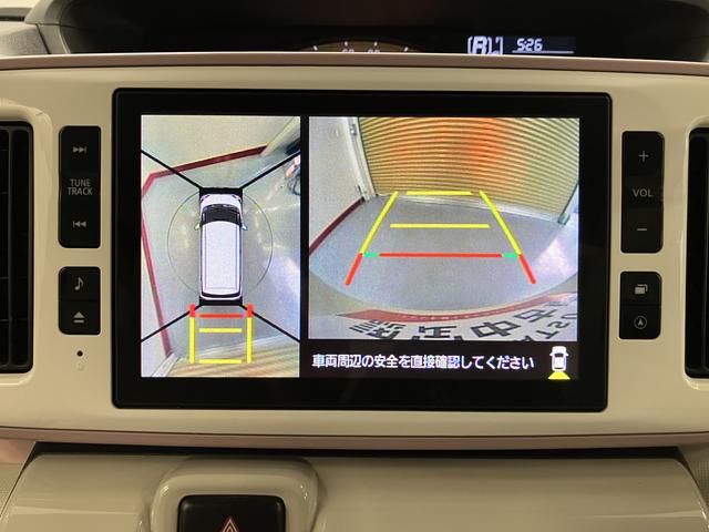 ムーヴキャンバスXメイクアップリミテッド SAIII純正ナビ パノラマモニター フルセグTV CD DVD USB Bluetooth ドラレコ 社外ETC 両側電動スライドドア オートライト プッシュスタート アイドリングストップ ベンチシート(愛媛県)の中古車