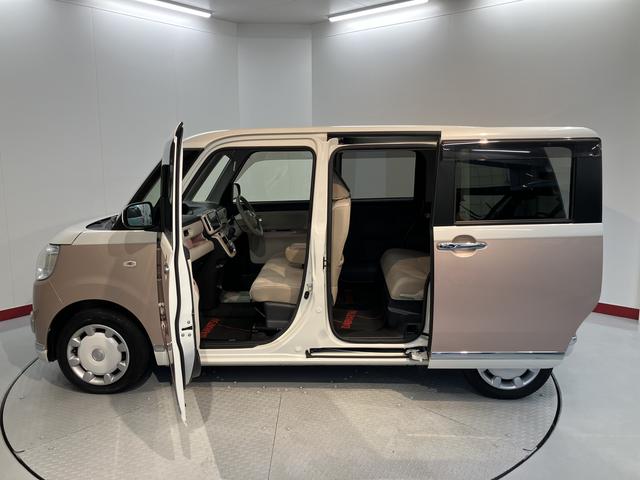 ムーヴキャンバスXメイクアップリミテッド SAIII純正ナビ パノラマモニター フルセグTV CD DVD USB Bluetooth ドラレコ 社外ETC 両側電動スライドドア オートライト プッシュスタート アイドリングストップ ベンチシート(愛媛県)の中古車