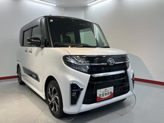 タントカスタムＸ純正ナビ　バックモニター　フルセグＴＶ　ＣＤ　ＤＶＤ　ＵＳＢ　Ｂｌｕｅｔｏｏｔｈ　社外ＥＴＣ　ドラレコ　両側電動スライドドア　オートライト　ＬＥＤヘッドライト　前席シートヒーター　アイドリングストップ（愛媛県）の中古車