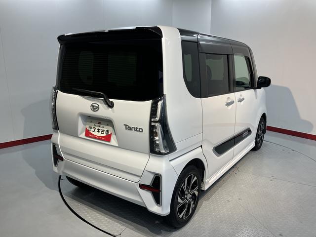 タントカスタムＸ純正ナビ　バックモニター　フルセグＴＶ　ＣＤ　ＤＶＤ　ＵＳＢ　Ｂｌｕｅｔｏｏｔｈ　社外ＥＴＣ　ドラレコ　両側電動スライドドア　オートライト　ＬＥＤヘッドライト　前席シートヒーター　アイドリングストップ（愛媛県）の中古車