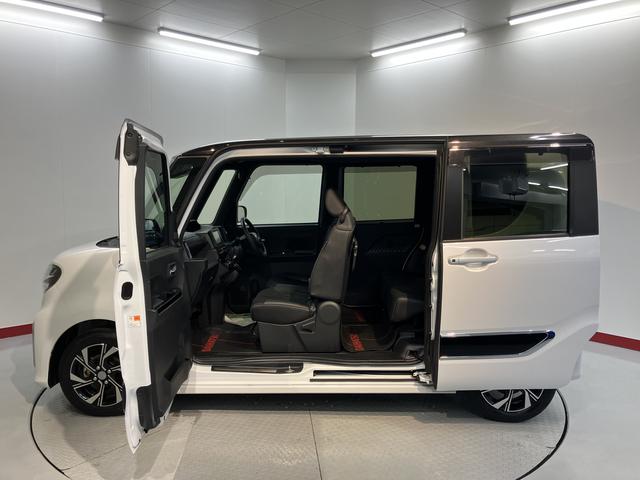 タントカスタムＸ純正ナビ　バックモニター　フルセグＴＶ　ＣＤ　ＤＶＤ　ＵＳＢ　Ｂｌｕｅｔｏｏｔｈ　社外ＥＴＣ　ドラレコ　両側電動スライドドア　オートライト　ＬＥＤヘッドライト　前席シートヒーター　アイドリングストップ（愛媛県）の中古車