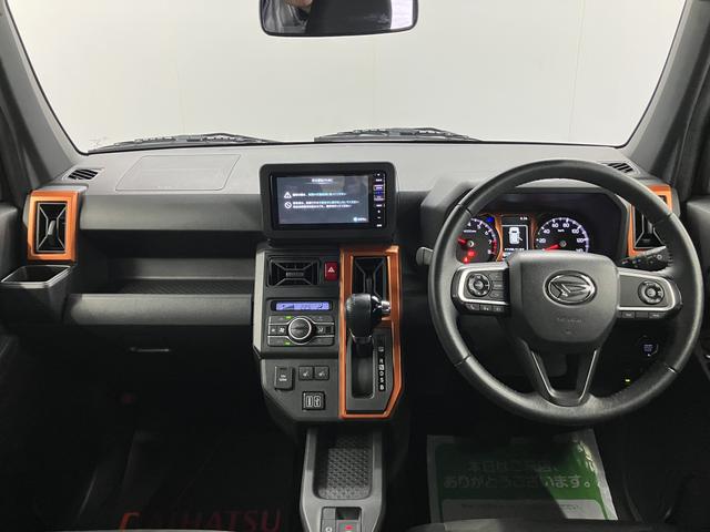 タフトＧターボ純正ナビ　パノラマモニター　フルセグＴＶ　ＣＤ　ＤＶＤ　ＵＳＢ　Ｂｌｕｅｔｏｏｔｈ　クルーズコントロール　オートライト　ＬＥＤヘッドライト　前席シートヒーター　プッシュスタート　アイドリングストップ（愛媛県）の中古車