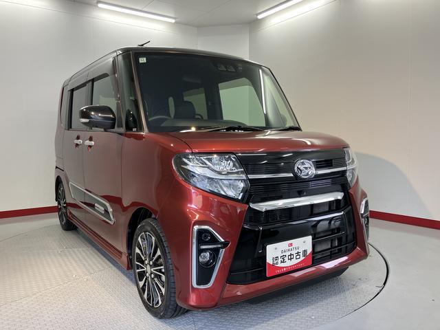 タントカスタムＲＳ純正ナビ　パノラマモニター　フルセグＴＶ　ＣＤ　ＤＶＤ　ＵＳＢ　Ｂｌｕｅｔｏｏｔｈ　ドラレコ　ＥＴＣ　両側電動スライドドア　クルーズコントロール　前席シートヒーター　オートライト　ＬＥＤヘッドライト（愛媛県）の中古車