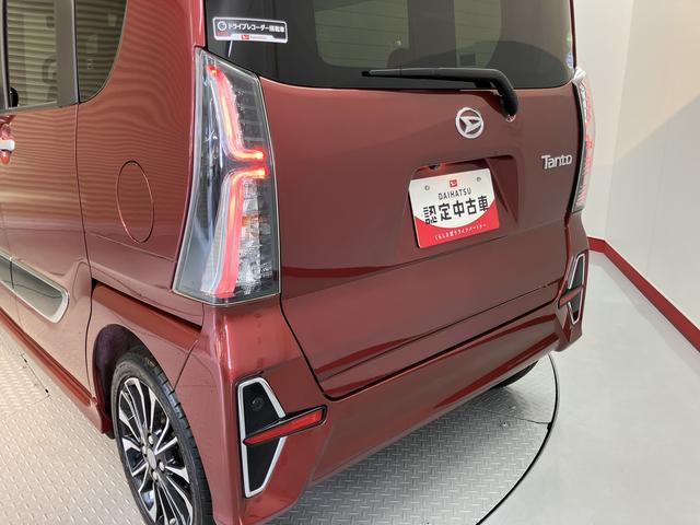 タントカスタムＲＳ純正ナビ　パノラマモニター　フルセグＴＶ　ＣＤ　ＤＶＤ　ＵＳＢ　Ｂｌｕｅｔｏｏｔｈ　ドラレコ　ＥＴＣ　両側電動スライドドア　クルーズコントロール　前席シートヒーター　オートライト　ＬＥＤヘッドライト（愛媛県）の中古車
