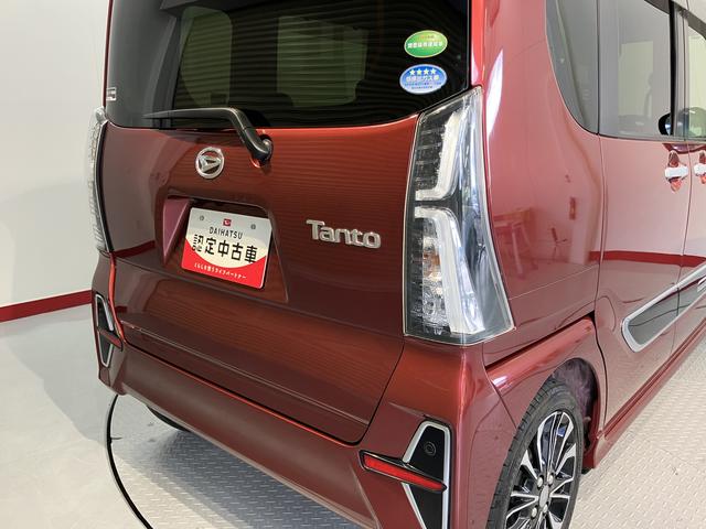 タントカスタムＲＳ純正ナビ　パノラマモニター　フルセグＴＶ　ＣＤ　ＤＶＤ　ＵＳＢ　Ｂｌｕｅｔｏｏｔｈ　ドラレコ　ＥＴＣ　両側電動スライドドア　クルーズコントロール　前席シートヒーター　オートライト　ＬＥＤヘッドライト（愛媛県）の中古車