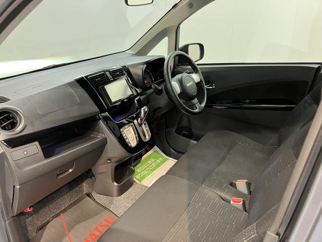 ムーヴカスタム　ＲＳ　ＳＡ社外ナビ　フルセグＴＶ　ＣＤ　ＤＶＤ　ＵＳＢ　Ｂｌｕｅｔｏｏｔｈ　プッシュスタート　アイドリングストップ　オートライト　ＬＥＤヘッドライト　ベンチシート　電動格納ドアミラー　キーフリーシステム（愛媛県）の中古車