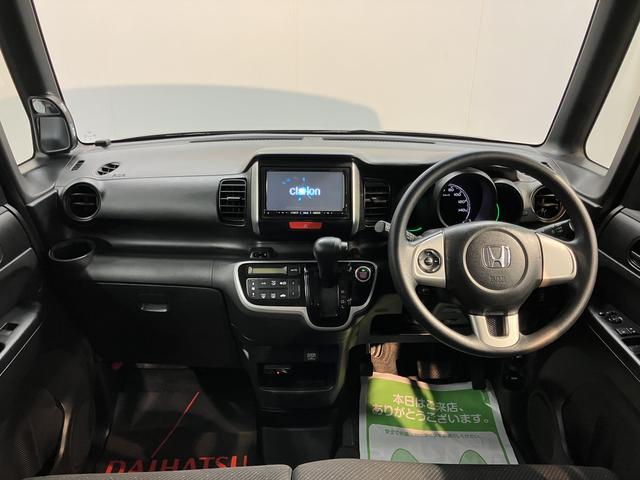 Ｎ−ＢＯＸＧ・Ｌパッケージ社外ナビ　バックモニター　フルセグＴＶ　ＣＤ　ＤＶＤ　ＵＳＢ　Ｂｌｕｅｔｏｏｔｈ　ドラレコ　ＥＴＣ　左側電動スライドドア　プッシュスタート　アイドリングストップ　ベンチシート　電動格納ドアミラー（愛媛県）の中古車