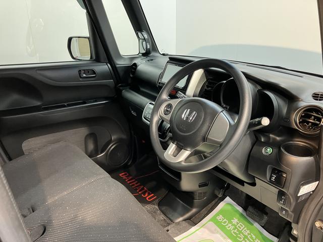 Ｎ−ＢＯＸＧ・Ｌパッケージ社外ナビ　バックモニター　フルセグＴＶ　ＣＤ　ＤＶＤ　ＵＳＢ　Ｂｌｕｅｔｏｏｔｈ　ドラレコ　ＥＴＣ　左側電動スライドドア　プッシュスタート　アイドリングストップ　ベンチシート　電動格納ドアミラー（愛媛県）の中古車