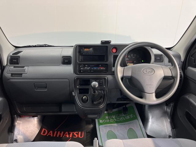 サンバーバントランスポーター4WD マニュアル車 ラジオ エアコン パワステ 前席パワーウィンドウ 運転席エアバッグ 助手席エアバッグ 両側スライドドア(愛媛県)の中古車