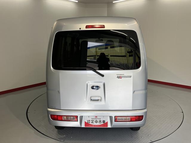 サンバーバントランスポーター4WD マニュアル車 ラジオ エアコン パワステ 前席パワーウィンドウ 運転席エアバッグ 助手席エアバッグ 両側スライドドア(愛媛県)の中古車