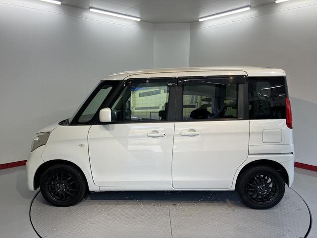 スペーシアＧ２ＷＤ　ＣＶＴ車　社外ナビ　バックモニター　フルセグＴＶ　ＣＤ　ＤＶＤ　運転席シートヒーター　プッシュスタート　アイドリングストップ　ベンチシート　電動格納ドアミラー　キーフリーシステム（愛媛県）の中古車