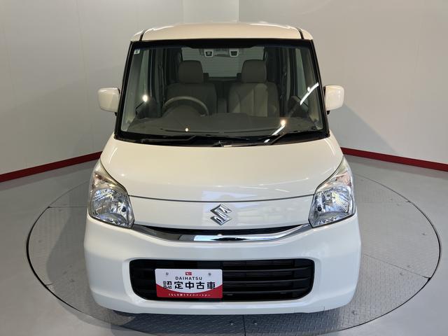 スペーシアＧ２ＷＤ　ＣＶＴ車　社外ナビ　バックモニター　フルセグＴＶ　ＣＤ　ＤＶＤ　運転席シートヒーター　プッシュスタート　アイドリングストップ　ベンチシート　電動格納ドアミラー　キーフリーシステム（愛媛県）の中古車