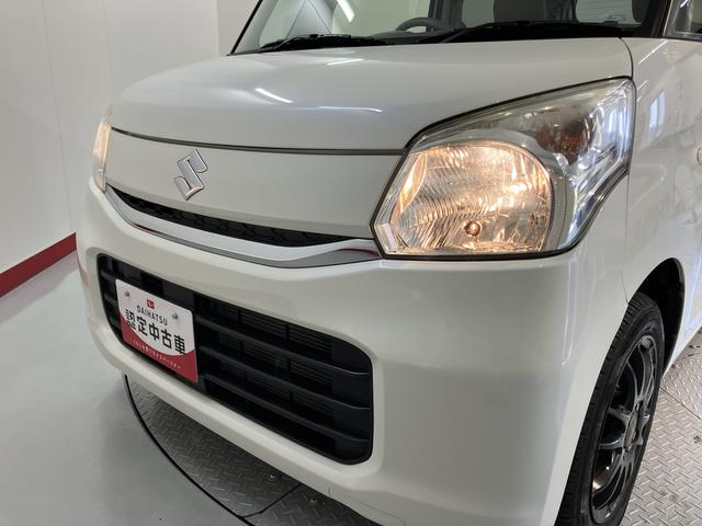 スペーシアＧ２ＷＤ　ＣＶＴ車　社外ナビ　バックモニター　フルセグＴＶ　ＣＤ　ＤＶＤ　運転席シートヒーター　プッシュスタート　アイドリングストップ　ベンチシート　電動格納ドアミラー　キーフリーシステム（愛媛県）の中古車