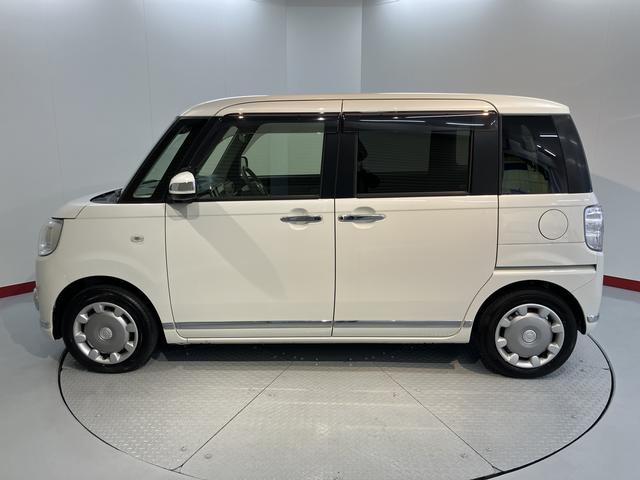 ムーヴキャンバスＧメイクアップ　ＳＡII純正ナビ　パノラマモニター　地上デジタルＴＶ　ＥＴＣ　ＳＡＩＩ　オートライト　ＬＥＤヘッドライト　両側電動スライドドア　プッシュボタン　アイドリングストップ　キーフリーシステム（愛媛県）の中古車