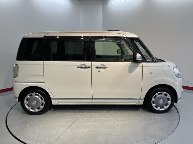 ムーヴキャンバスＧメイクアップ　ＳＡII純正ナビ　パノラマモニター　地上デジタルＴＶ　ＥＴＣ　ＳＡＩＩ　オートライト　ＬＥＤヘッドライト　両側電動スライドドア　プッシュボタン　アイドリングストップ　キーフリーシステム（愛媛県）の中古車