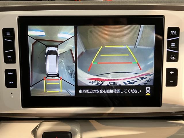 ムーヴキャンバスＧメイクアップ　ＳＡII純正ナビ　パノラマモニター　地上デジタルＴＶ　ＥＴＣ　ＳＡＩＩ　オートライト　ＬＥＤヘッドライト　両側電動スライドドア　プッシュボタン　アイドリングストップ　キーフリーシステム（愛媛県）の中古車