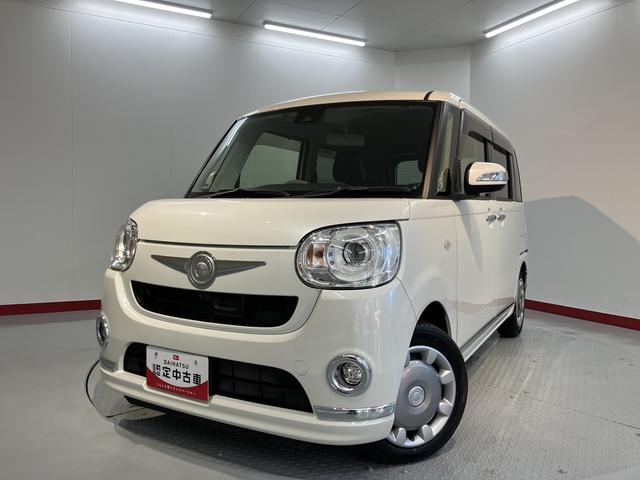 ムーヴキャンバスＧメイクアップ　ＳＡII純正ナビ　パノラマモニター　地上デジタルＴＶ　ＥＴＣ　ＳＡＩＩ　オートライト　ＬＥＤヘッドライト　両側電動スライドドア　プッシュボタン　アイドリングストップ　キーフリーシステム（愛媛県）の中古車