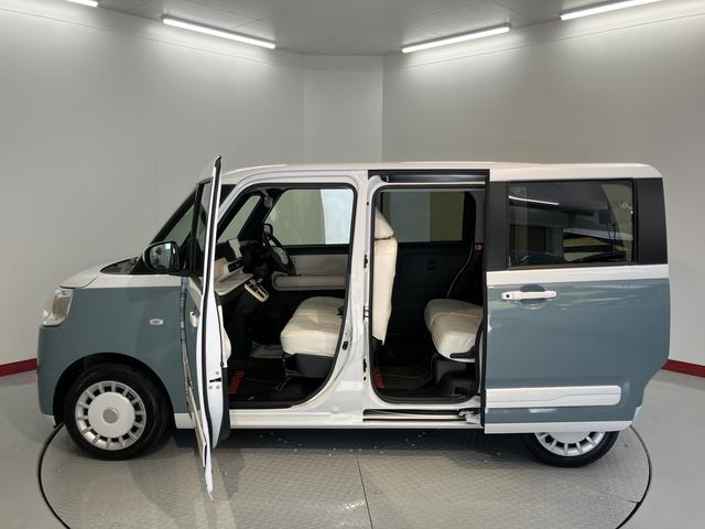 ムーヴキャンバスストライプスＧターボディスプレイオーディオ　バックカメラ　地上デジタルＴＶ　ドライブレコーダー　ＥＴＣ　両側電動スライドドア　クルーズコントロール　前席シートヒーター　電動パーキング　ＬＥＤヘッドライト（愛媛県）の中古車