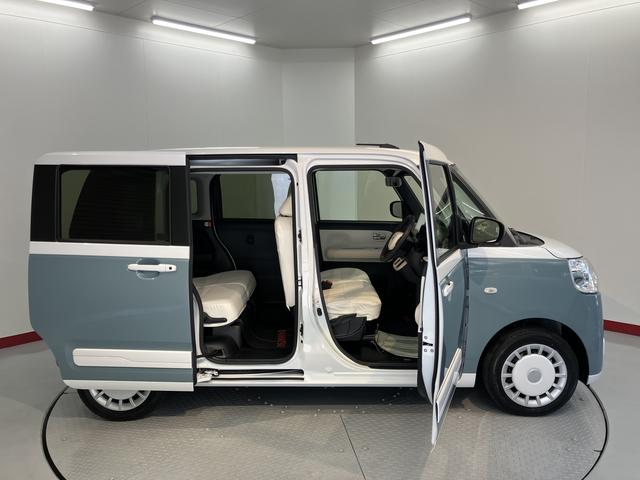 ムーヴキャンバスストライプスＧターボディスプレイオーディオ　バックカメラ　地上デジタルＴＶ　ドライブレコーダー　ＥＴＣ　両側電動スライドドア　クルーズコントロール　前席シートヒーター　電動パーキング　ＬＥＤヘッドライト（愛媛県）の中古車