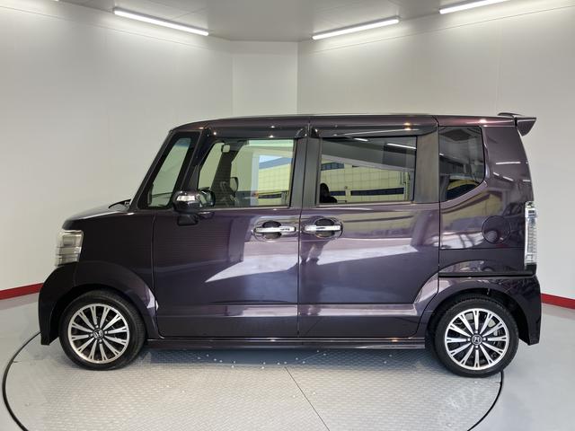 Ｎ−ＢＯＸカスタムＧ・ターボＬパッケージナビ　地上デジタルＴＶ　バックカメラ　両側電動スライドドア　プッシュボタン　ディスチャージヘッドライト　オートライト　クルーズコントロール　純正アルミホイール（愛媛県）の中古車