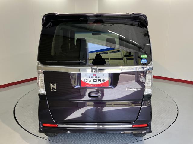 Ｎ−ＢＯＸカスタムＧ・ターボＬパッケージナビ　地上デジタルＴＶ　バックカメラ　両側電動スライドドア　プッシュボタン　ディスチャージヘッドライト　オートライト　クルーズコントロール　純正アルミホイール（愛媛県）の中古車