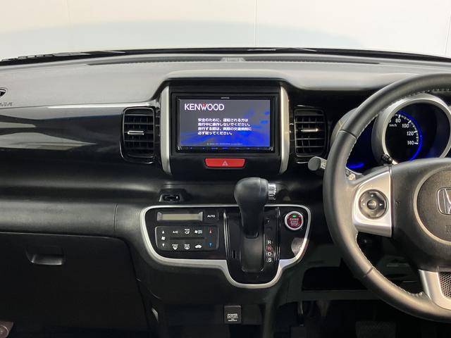 Ｎ−ＢＯＸカスタムＧ・ターボＬパッケージナビ　地上デジタルＴＶ　バックカメラ　両側電動スライドドア　プッシュボタン　ディスチャージヘッドライト　オートライト　クルーズコントロール　純正アルミホイール（愛媛県）の中古車