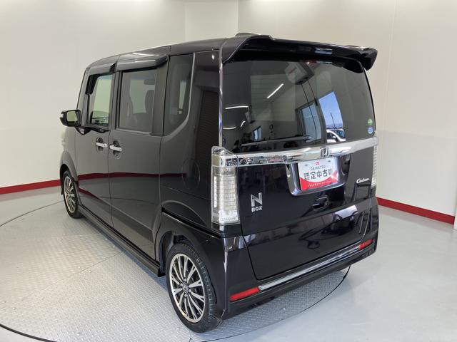 Ｎ−ＢＯＸカスタムＧ・ターボＬパッケージナビ　地上デジタルＴＶ　バックカメラ　両側電動スライドドア　プッシュボタン　ディスチャージヘッドライト　オートライト　クルーズコントロール　純正アルミホイール（愛媛県）の中古車