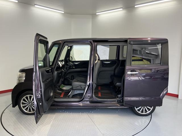 Ｎ−ＢＯＸカスタムＧ・ターボＬパッケージナビ　地上デジタルＴＶ　バックカメラ　両側電動スライドドア　プッシュボタン　ディスチャージヘッドライト　オートライト　クルーズコントロール　純正アルミホイール（愛媛県）の中古車